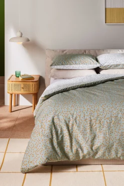 100% Cotton 180 Thread Count Dotty Duvet Cover and Pillowcase Set*MADE.COM Best Sale