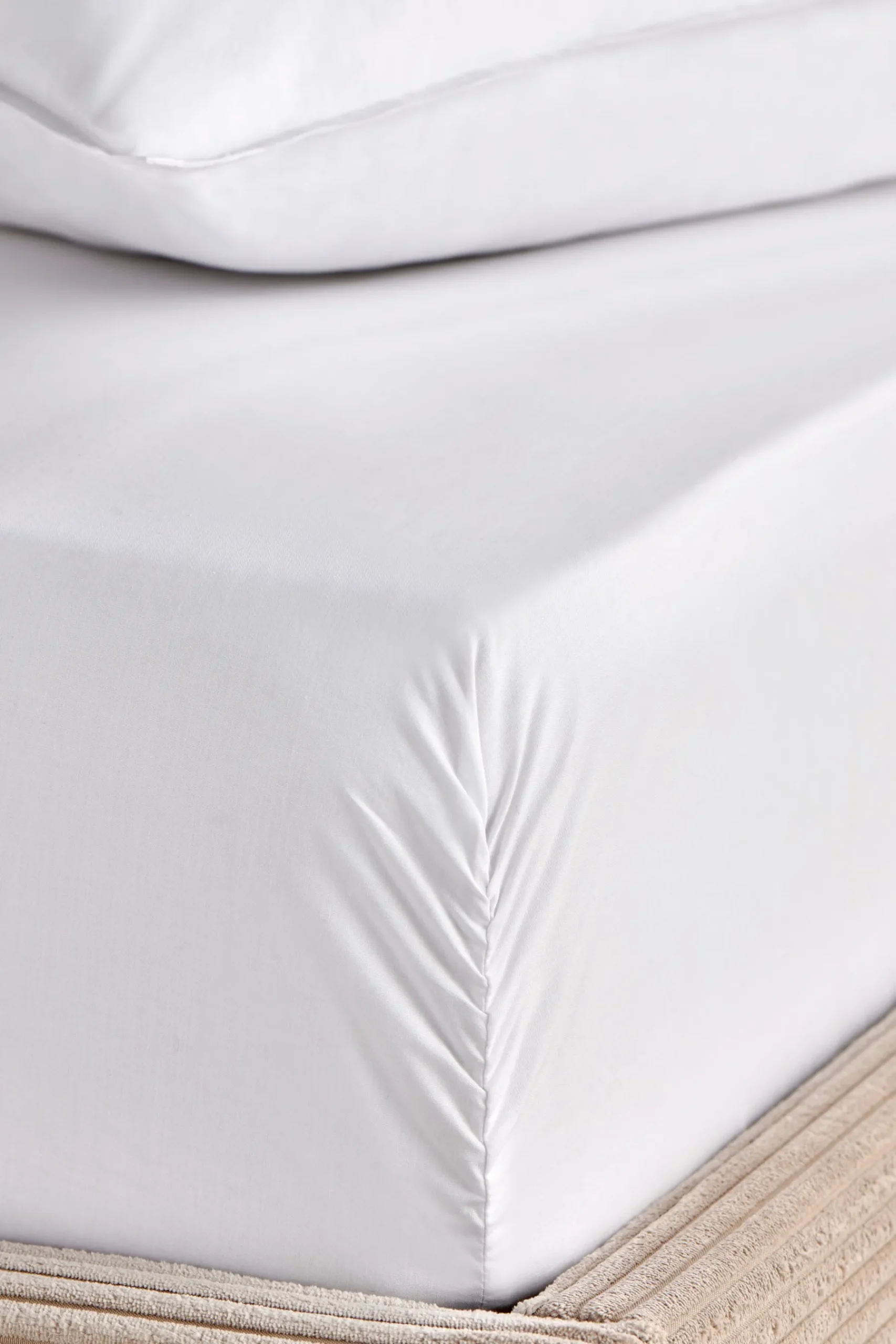 100% Cotton Extra Deep Fitted Sheet*MADE.COM Hot