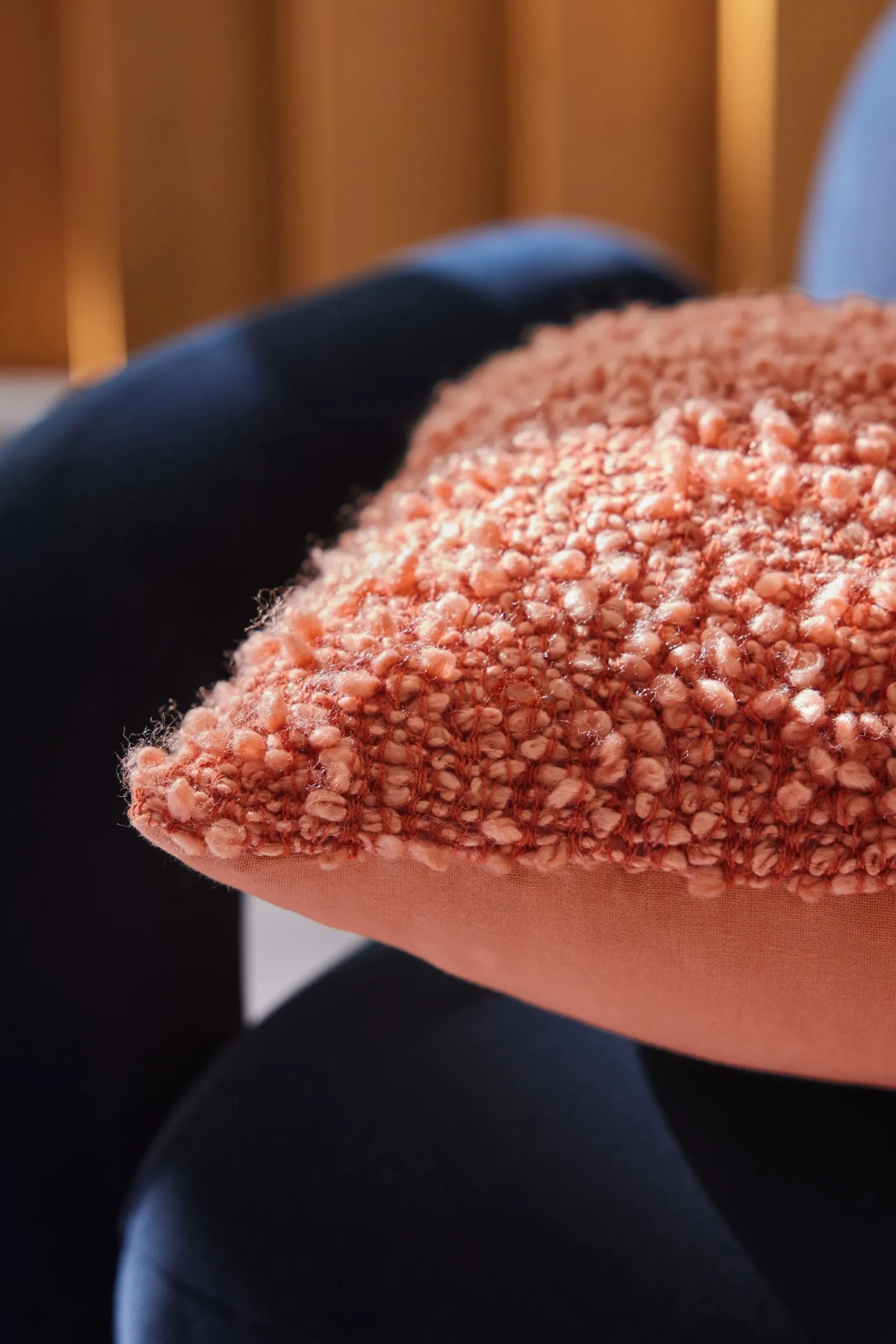 Agda Cosy Boucle Cushion*MADE.COM Clearance
