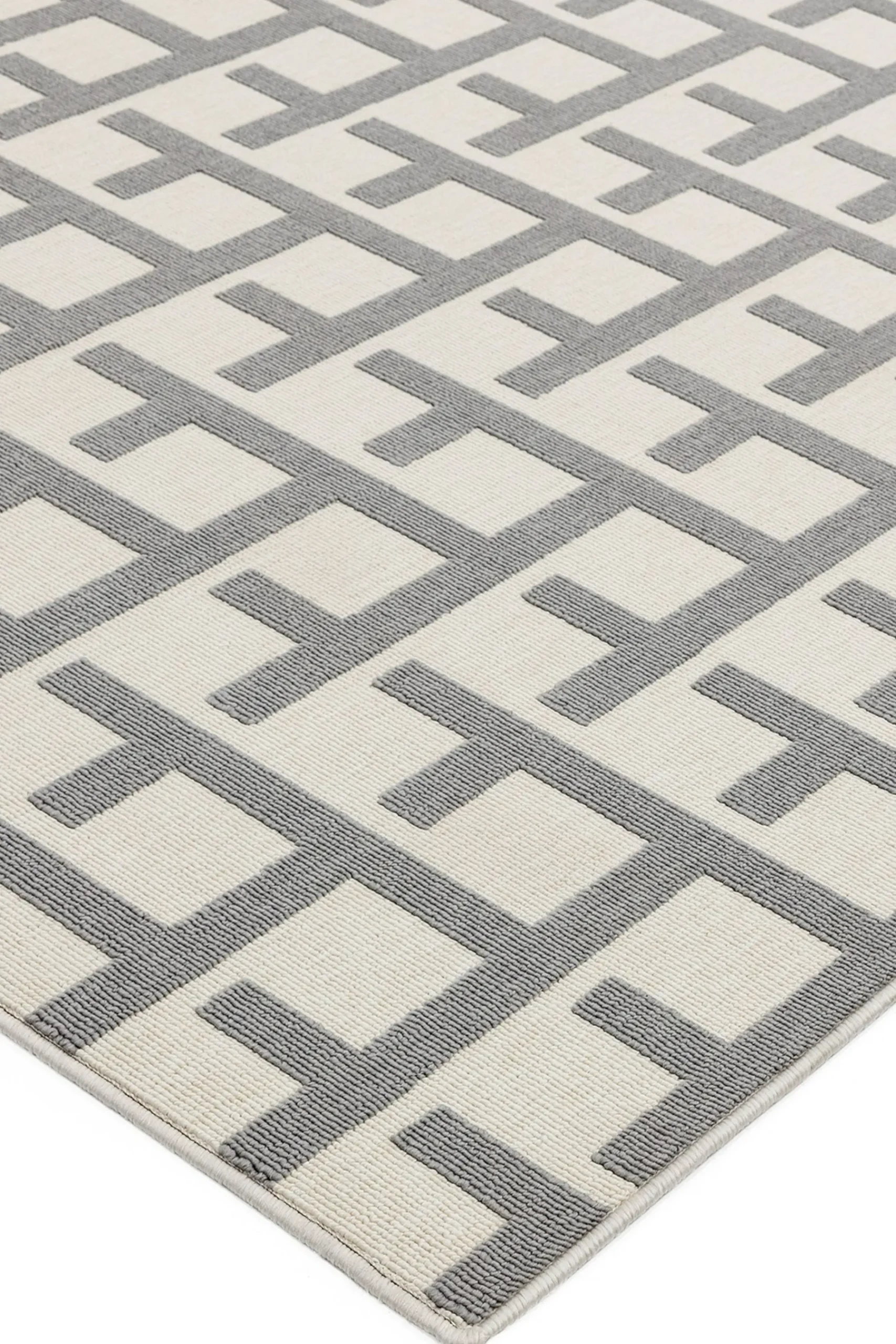 Indoor/Outdoor Antibes Grid Rug*Asiatic Rugs Online