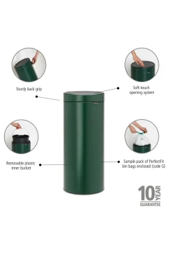New 30L Touch Bin*Brabantia Store