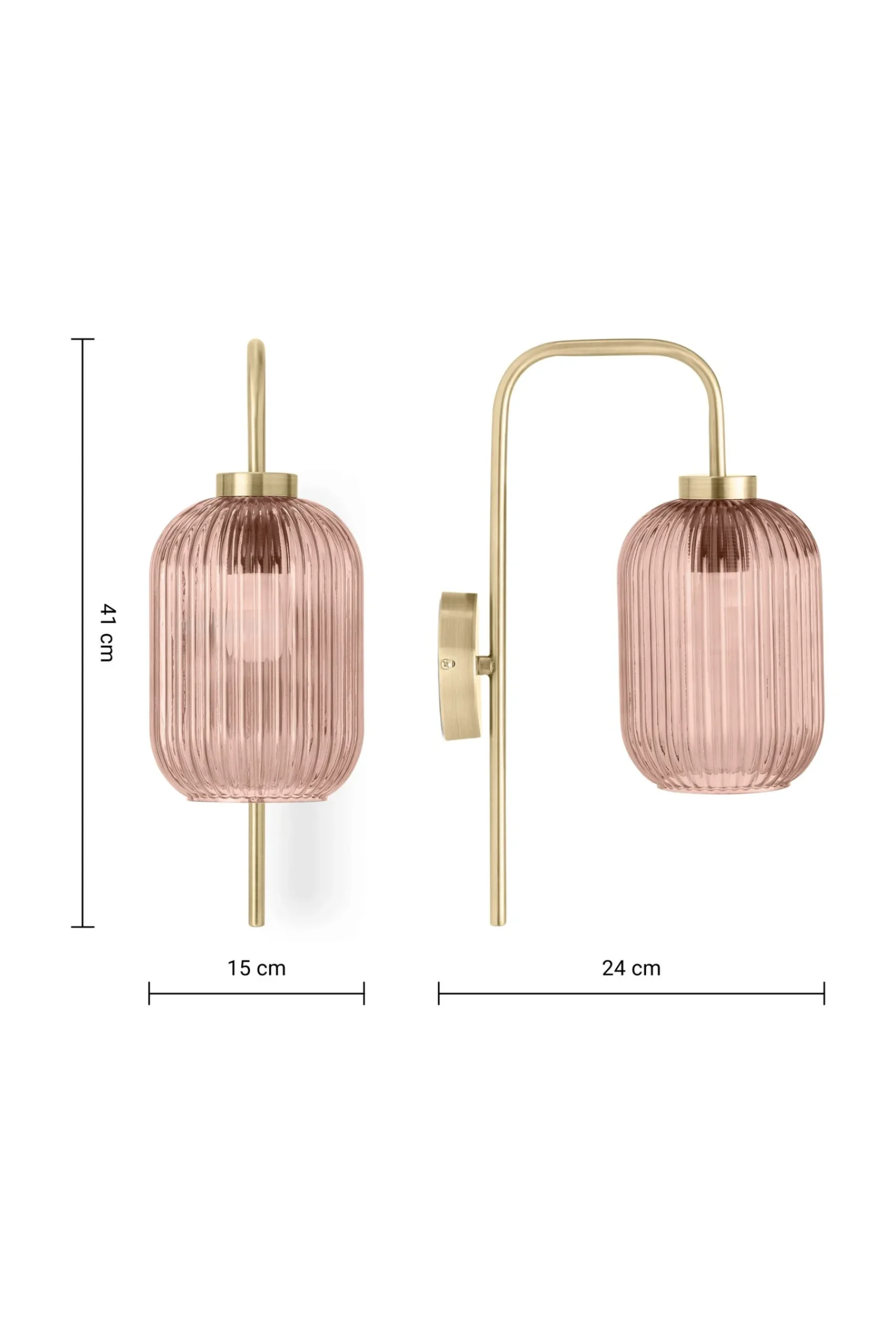 Briz Antique Brass Wall Lamp*MADE.COM Online
