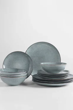 12 Piece Nordic Dinnerware Set*Broste Copenhagen Clearance