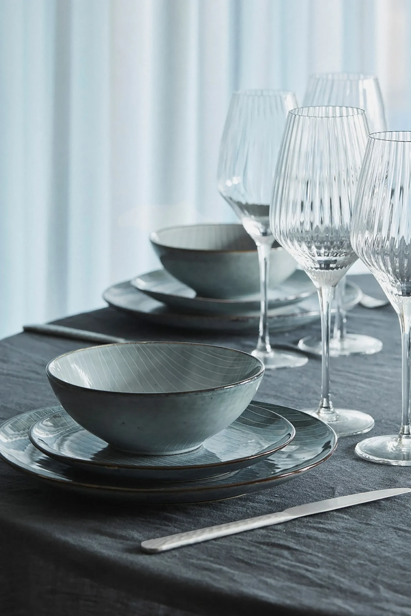 12 Piece Nordic Dinnerware Set*Broste Copenhagen Clearance