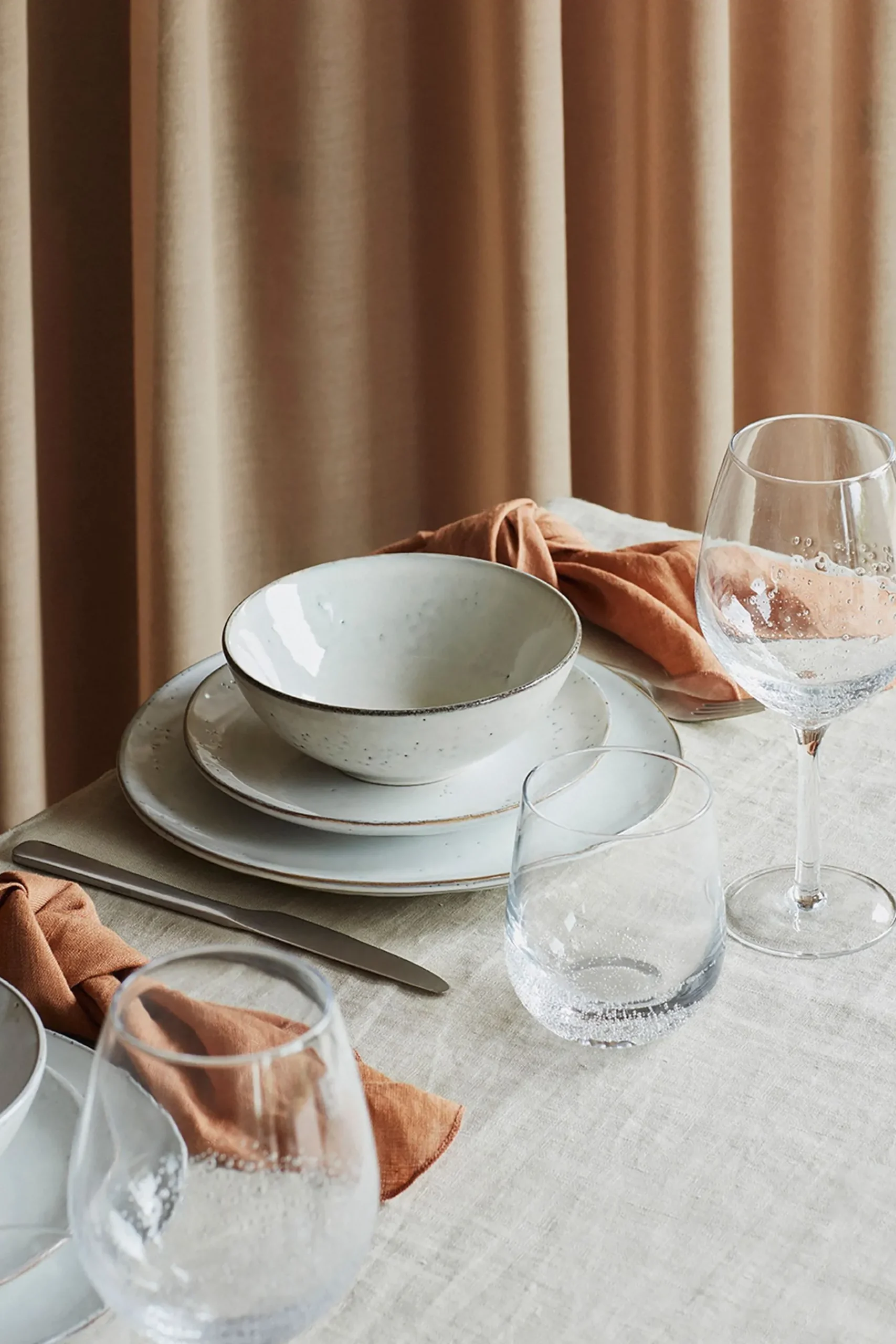 12 Piece Nordic Dinnerware Set*Broste Copenhagen Clearance