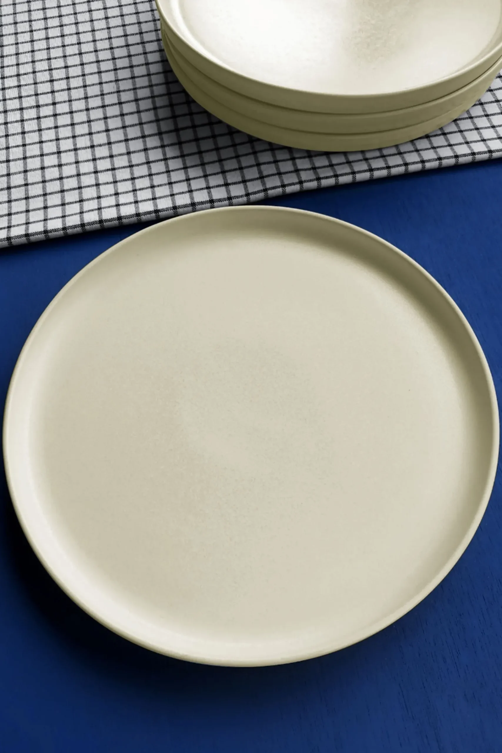 Set of 4 LoHo Reactive Glaze Dinner Plates*Curateology Flash Sale