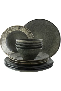 12 Piece Organic Dinner*Dutch Rose Flash Sale