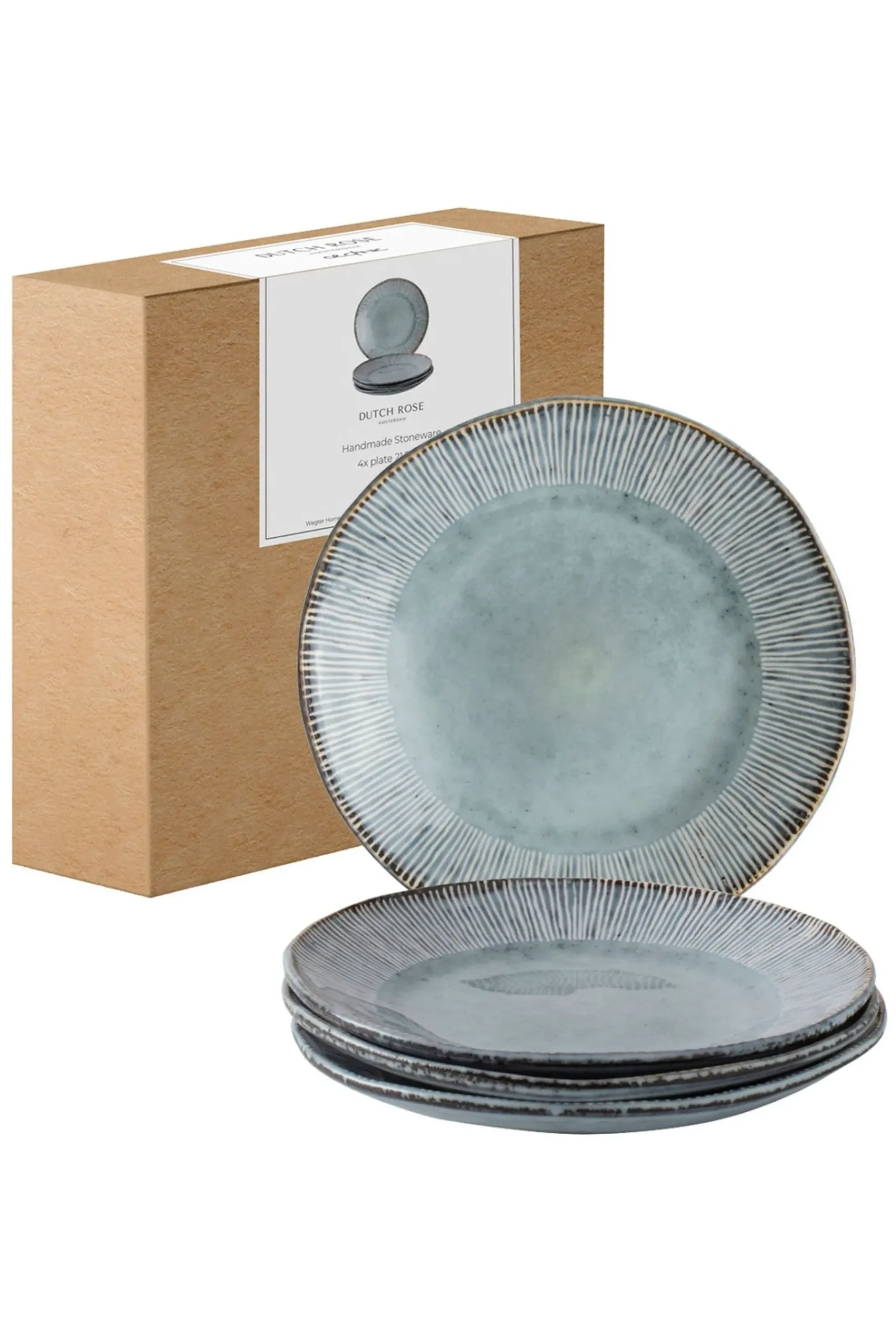 12 Piece Organic Dinner*Dutch Rose Flash Sale