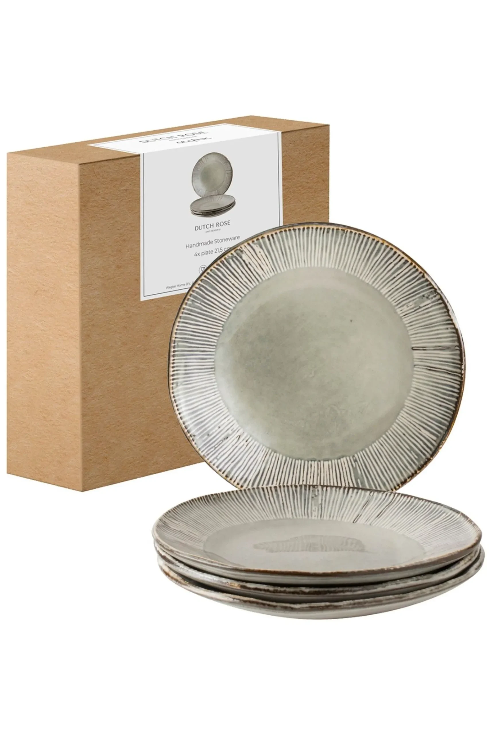12 Piece Organic Dinner*Dutch Rose Flash Sale