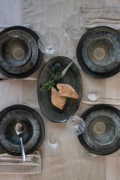 12 Piece Organic Dinner*Dutch Rose Flash Sale