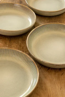 Sapphire Set of 4 Pasta Plates*Dutch Rose Sale