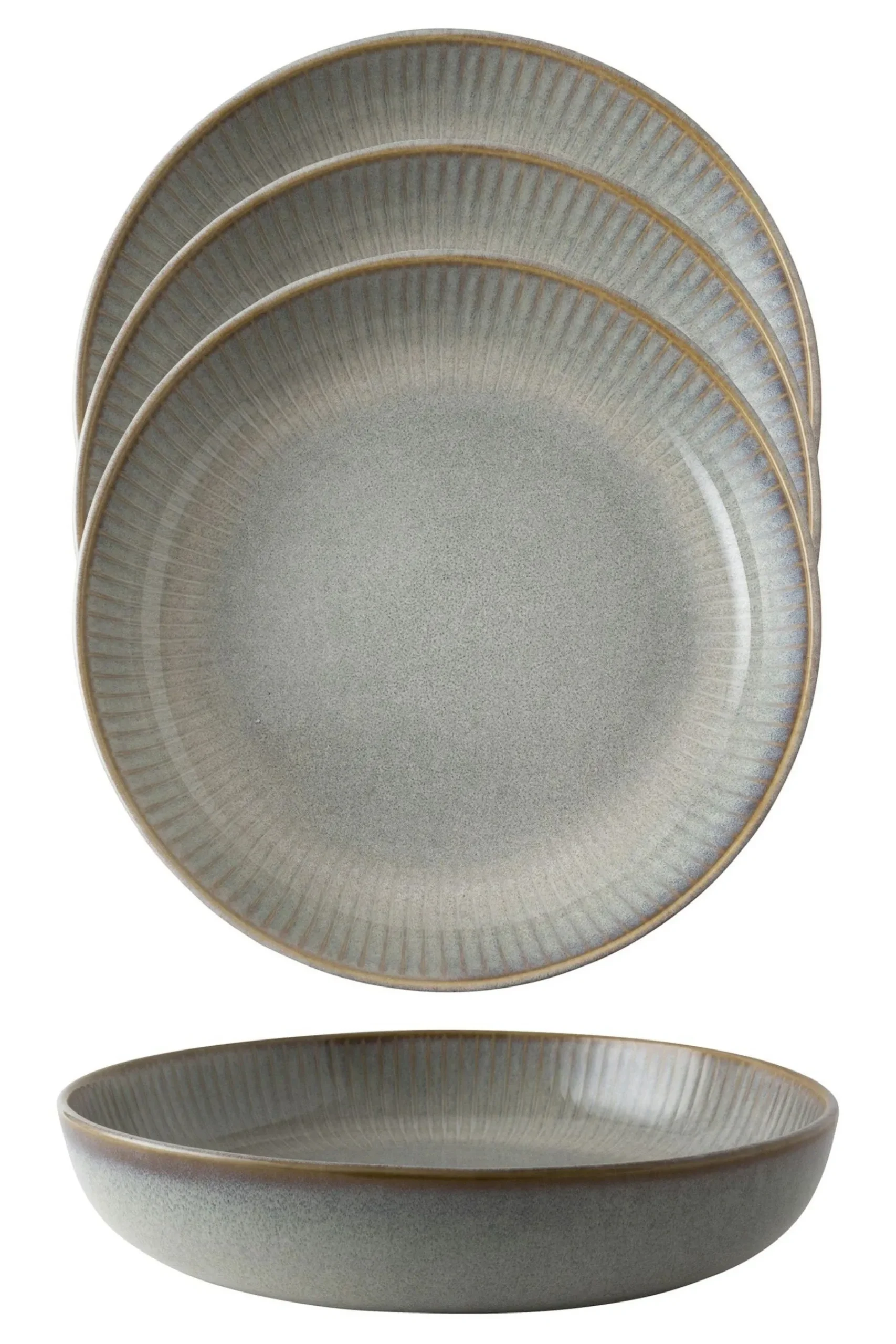 Sapphire Set of 4 Pasta Plates*Dutch Rose Sale
