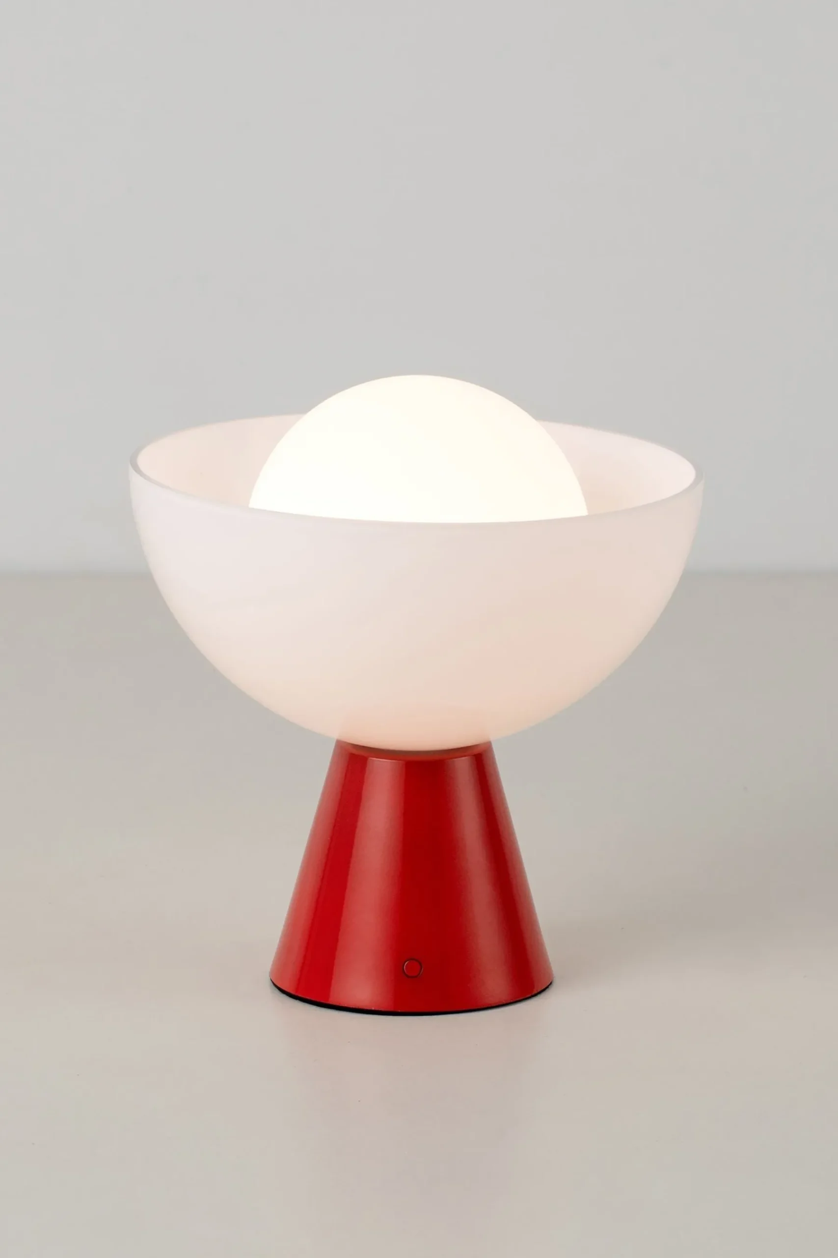 Glass Bowl Rechargeable Table Lamp*Houseof. Cheap