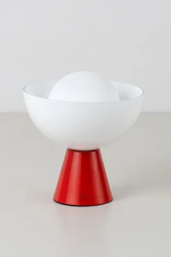 Glass Bowl Rechargeable Table Lamp*Houseof. Cheap