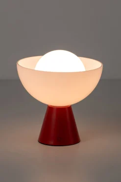 Glass Bowl Rechargeable Table Lamp*Houseof. Cheap