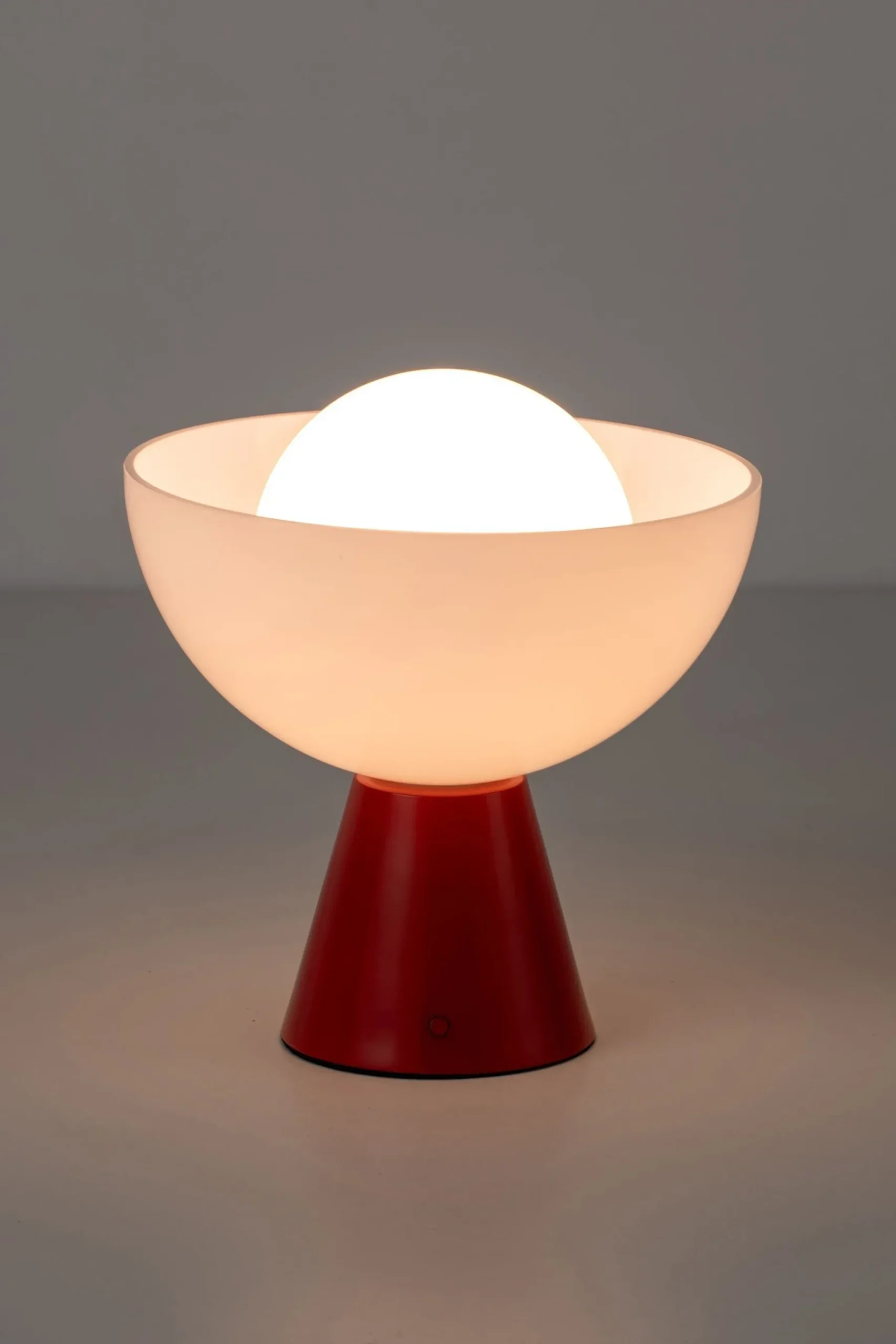 Glass Bowl Rechargeable Table Lamp*Houseof. Cheap