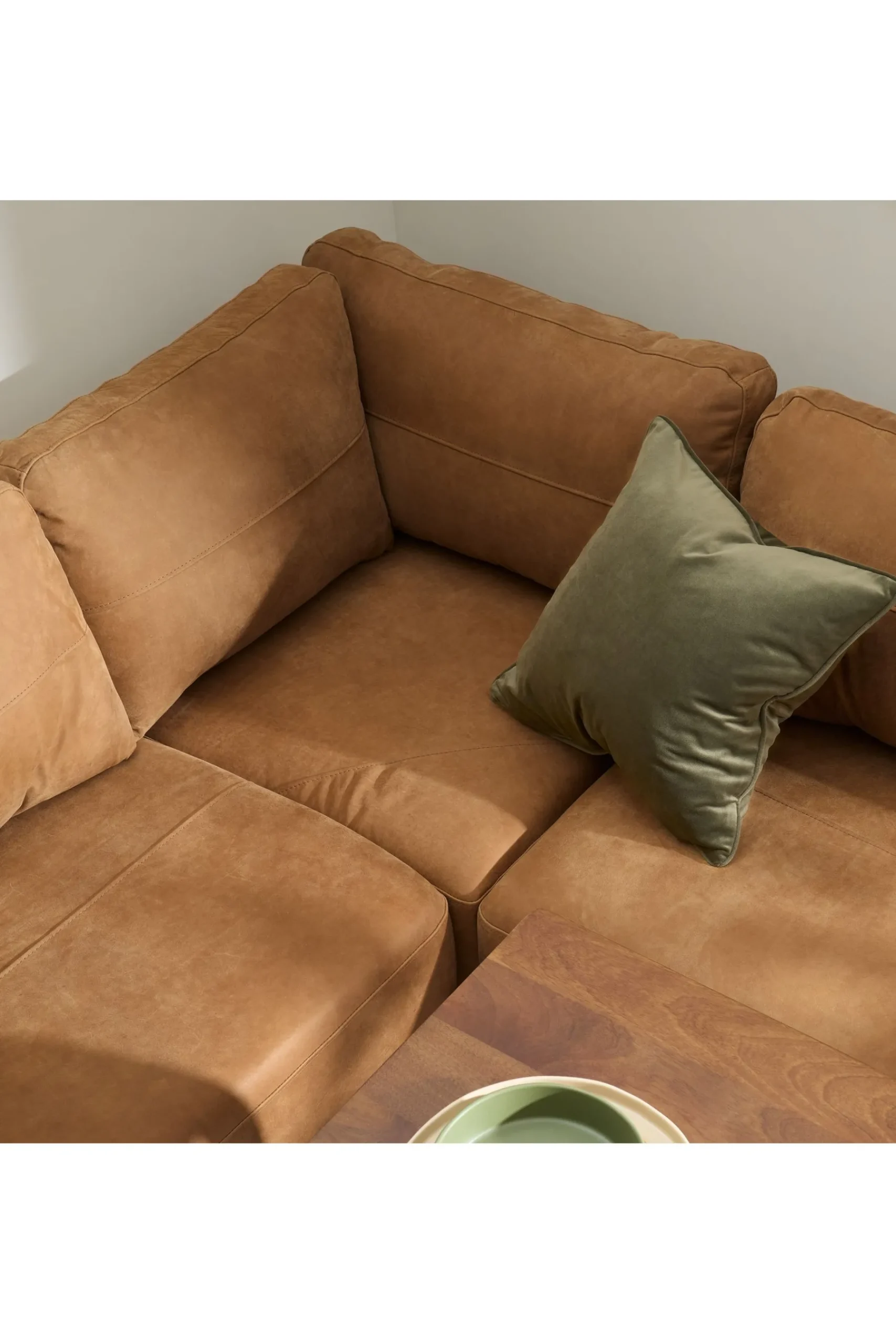 Jarrod Leather Corner Sofa*MADE.COM Outlet