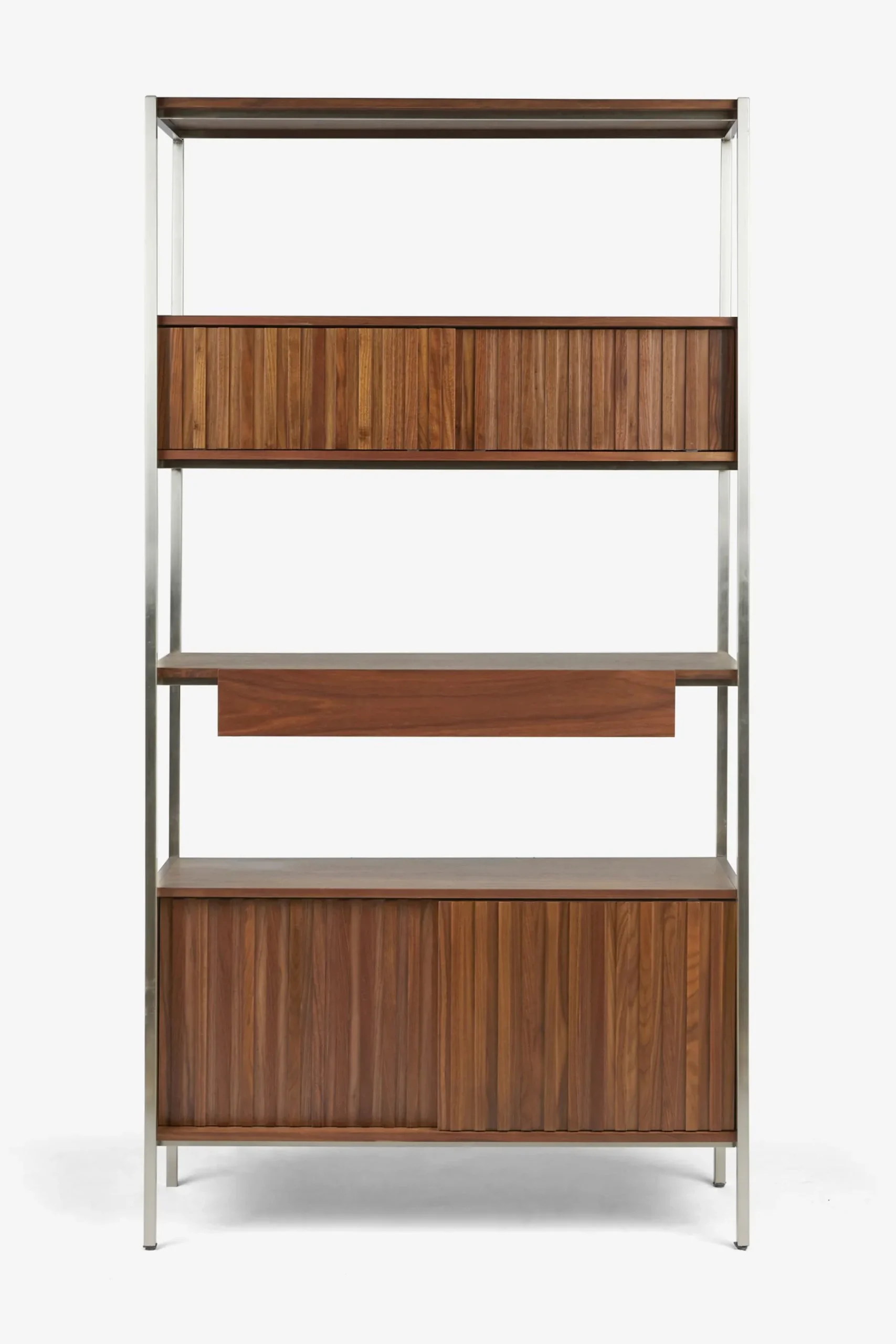 Belgrave Walnut Shelving Unit*Jasper Conran London New