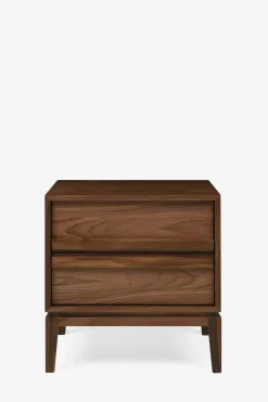 Belgrave Walnut 2 Drawer Bedside*Jasper Conran London Fashion