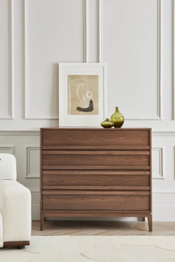 Belgrave Walnut Chest of Drawers*Jasper Conran London Cheap