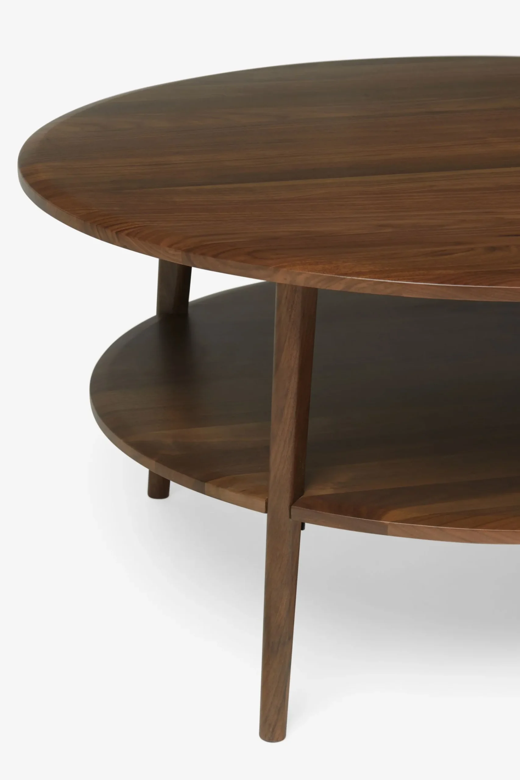 Belgrave Walnut Round Coffee Table*Jasper Conran London Cheap