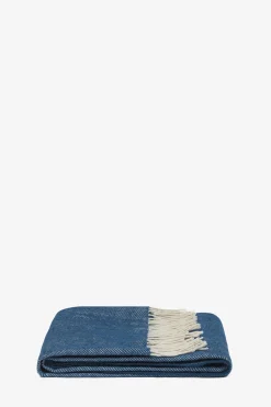 Lambswool Herringbone Throw*Jasper Conran London Online