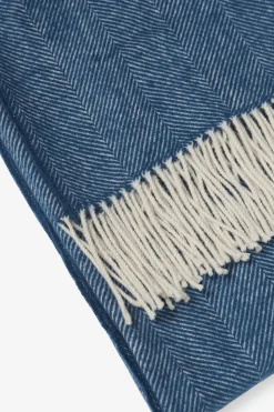 Lambswool Herringbone Throw*Jasper Conran London Online