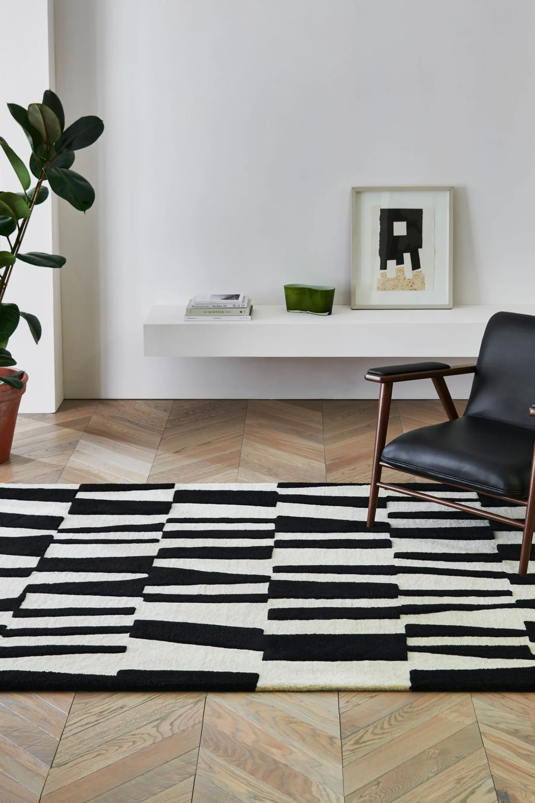 Papercut Carve Pile Wool Rug*Jasper Conran London Cheap
