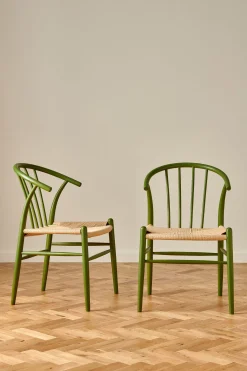 Set of 2 Bray Dining Chairs*Jasper Conran London Discount