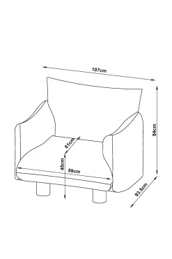 Jude Accent Chair*MADE.COM Discount