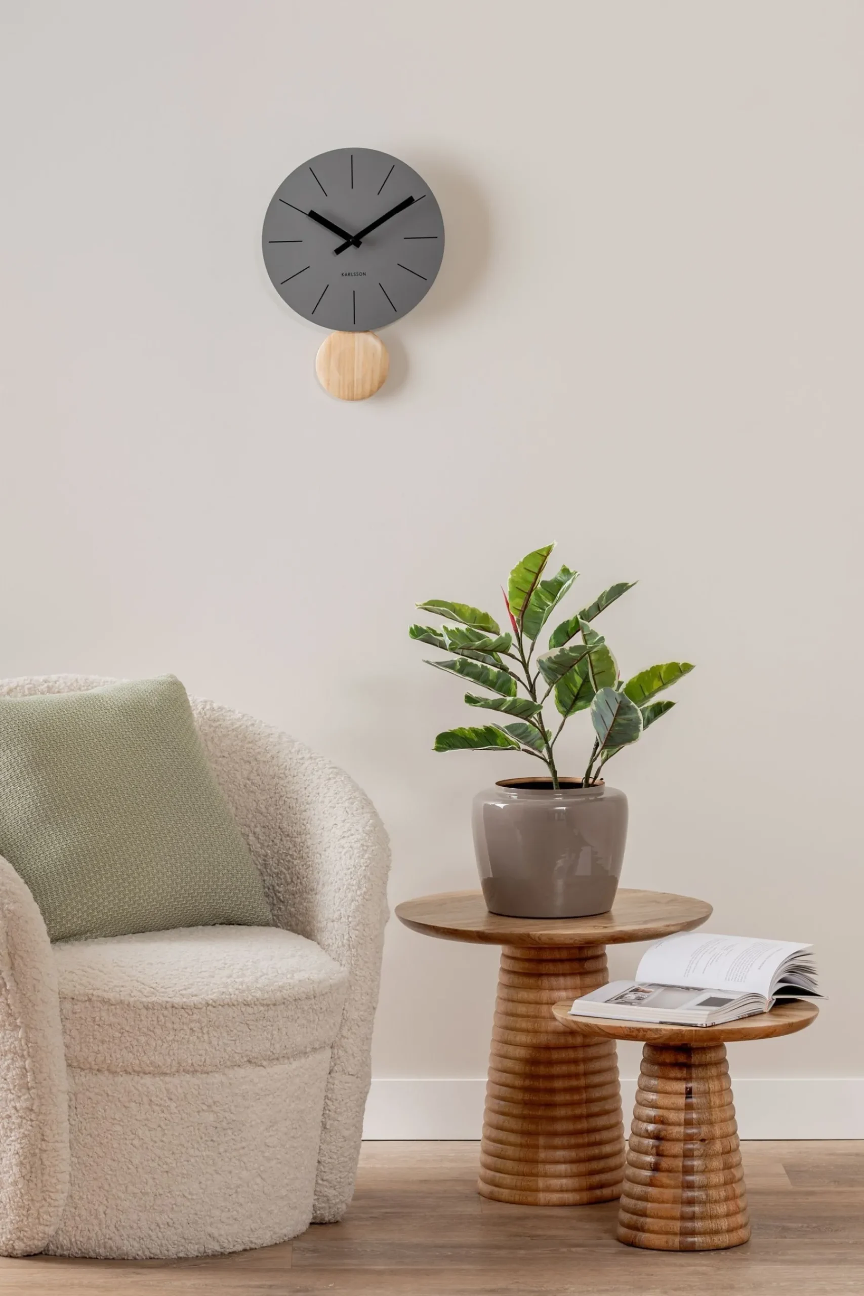 Arlo Pendulum Wall Clock*Karlsson Outlet