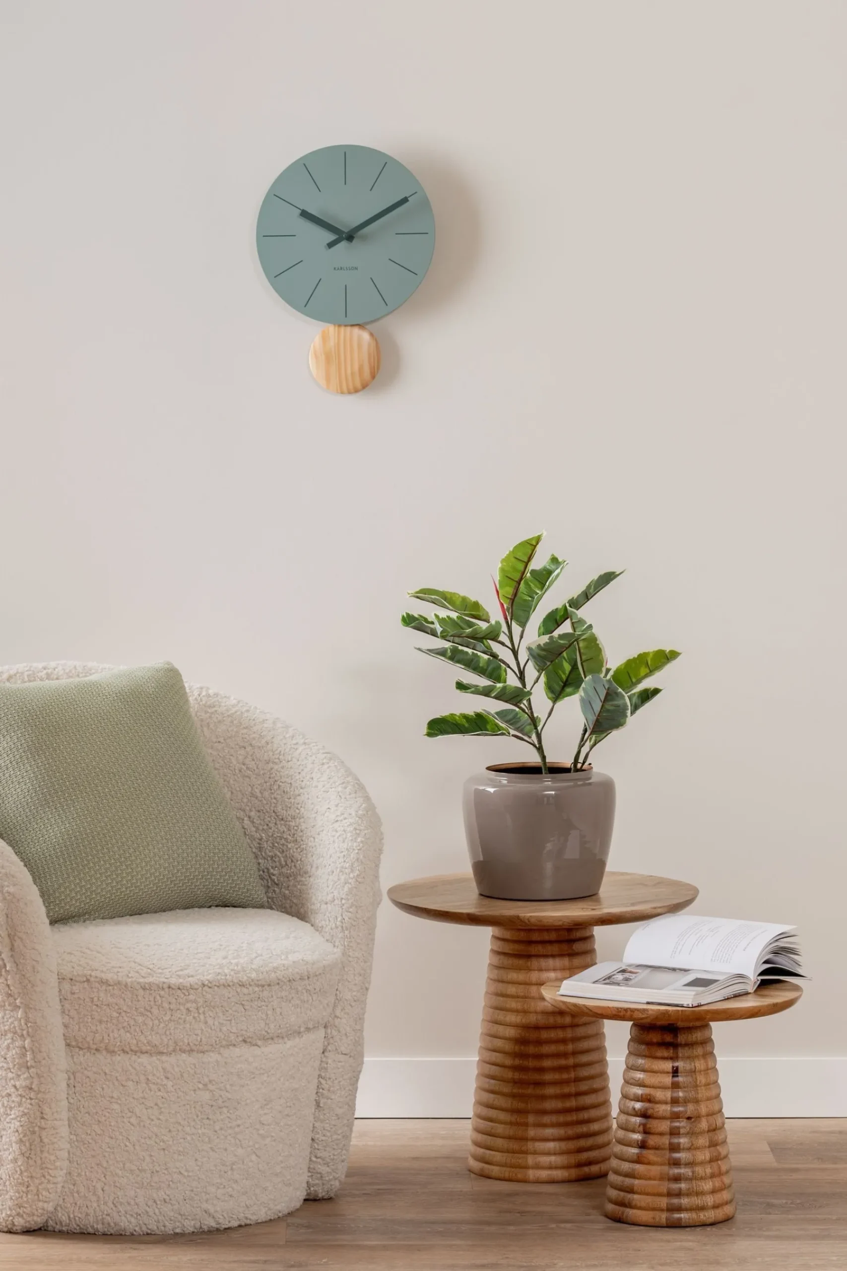 Arlo Pendulum Wall Clock*Karlsson Outlet