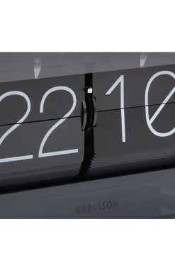 Boxed Flip Table Clock*Karlsson Discount