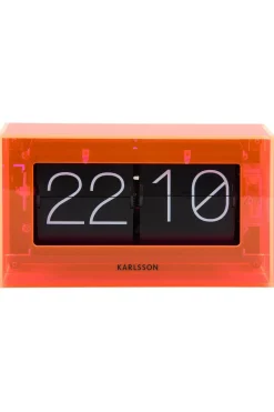 Boxed Flip Table Clock*Karlsson Discount