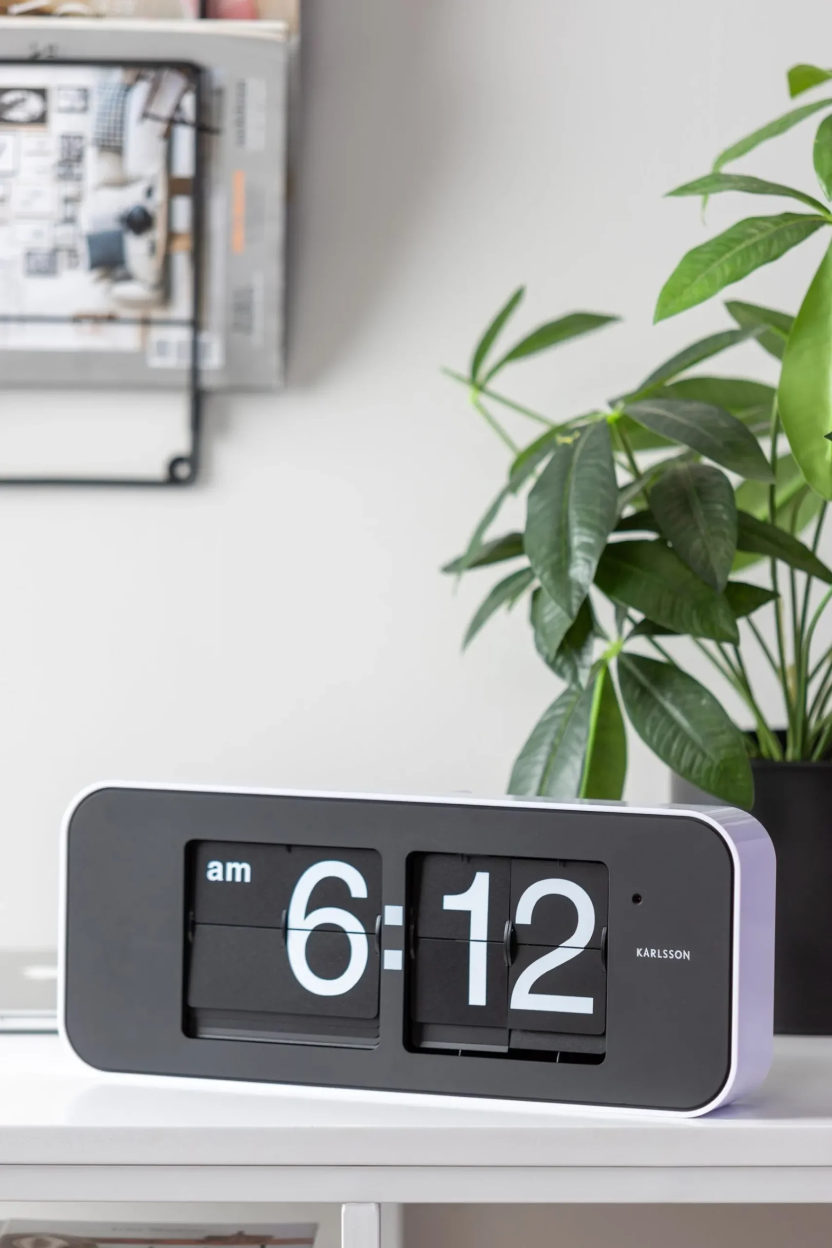 Wide Flip Wall Clock*Karlsson Discount