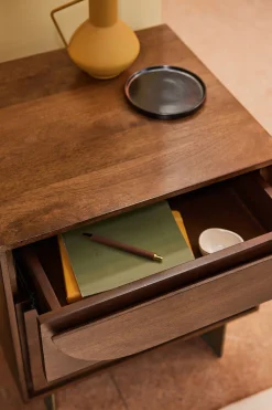 Keala Mango Wood Bedside Table*MADE.COM Discount
