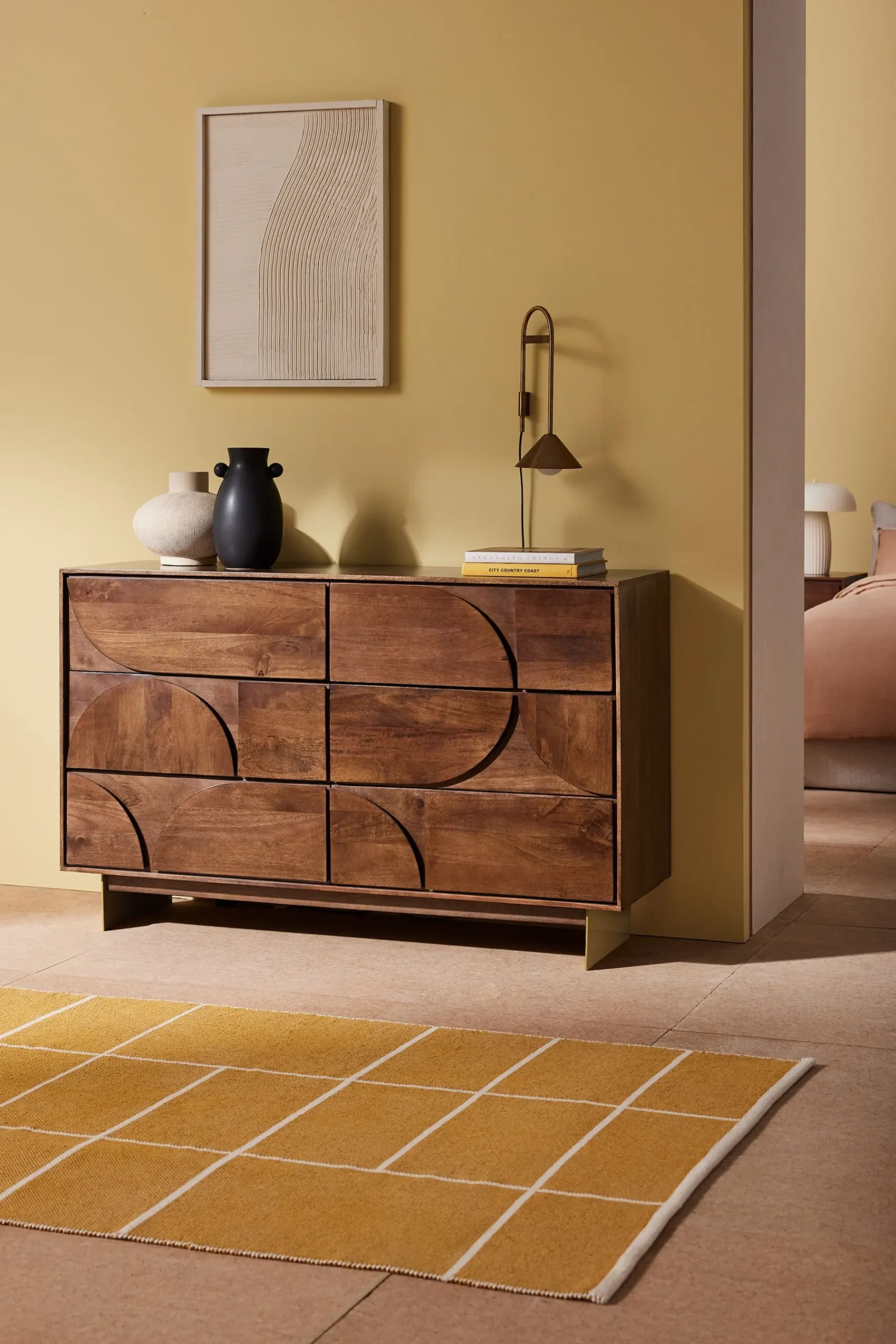 Keala Mango Wood Chest of Drawers*MADE.COM New