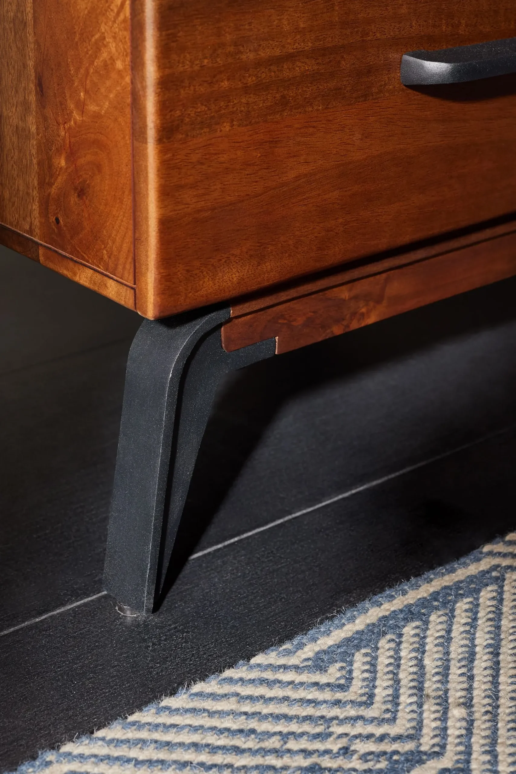 Lucien Mango Wood Bedside Table*MADE.COM Flash Sale