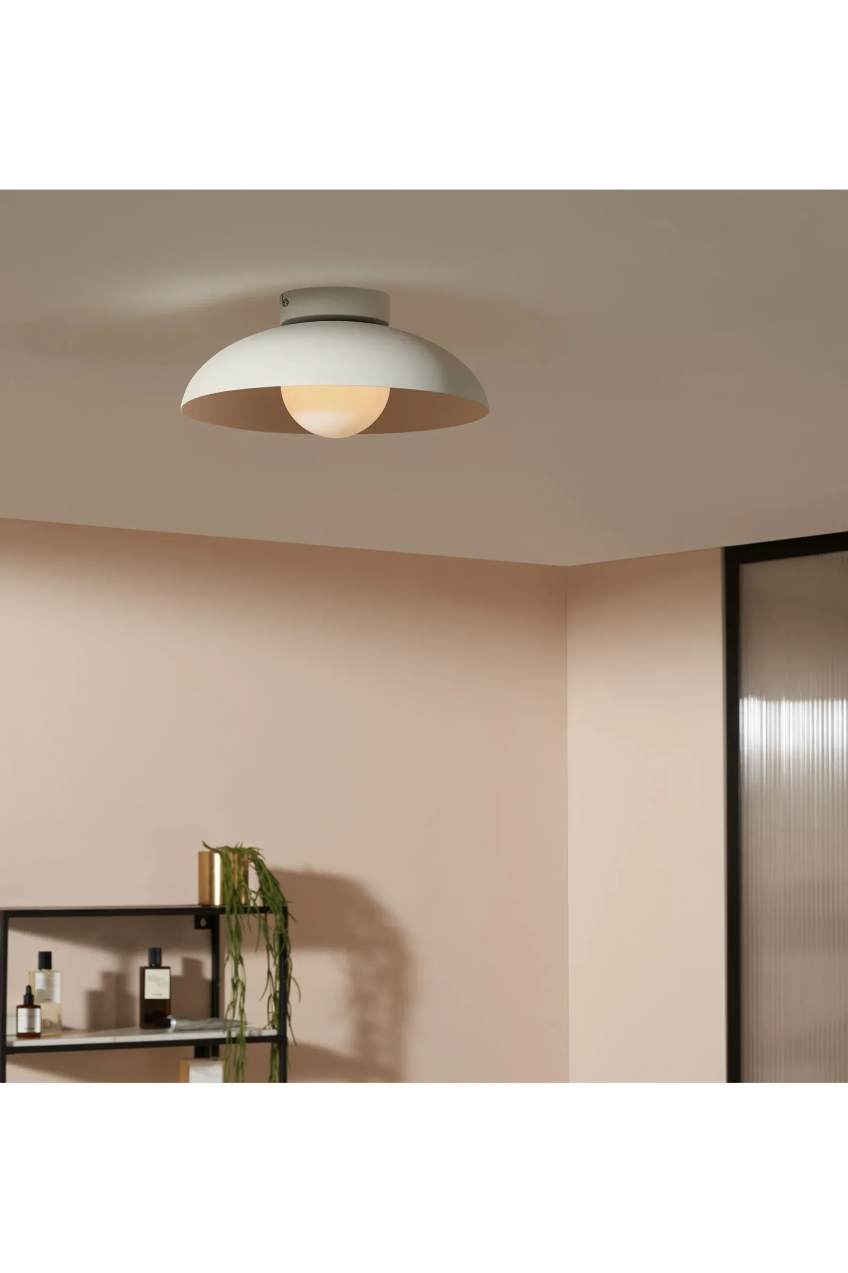 Malta Bathroom Flush Ceiling Light*MADE.COM Outlet