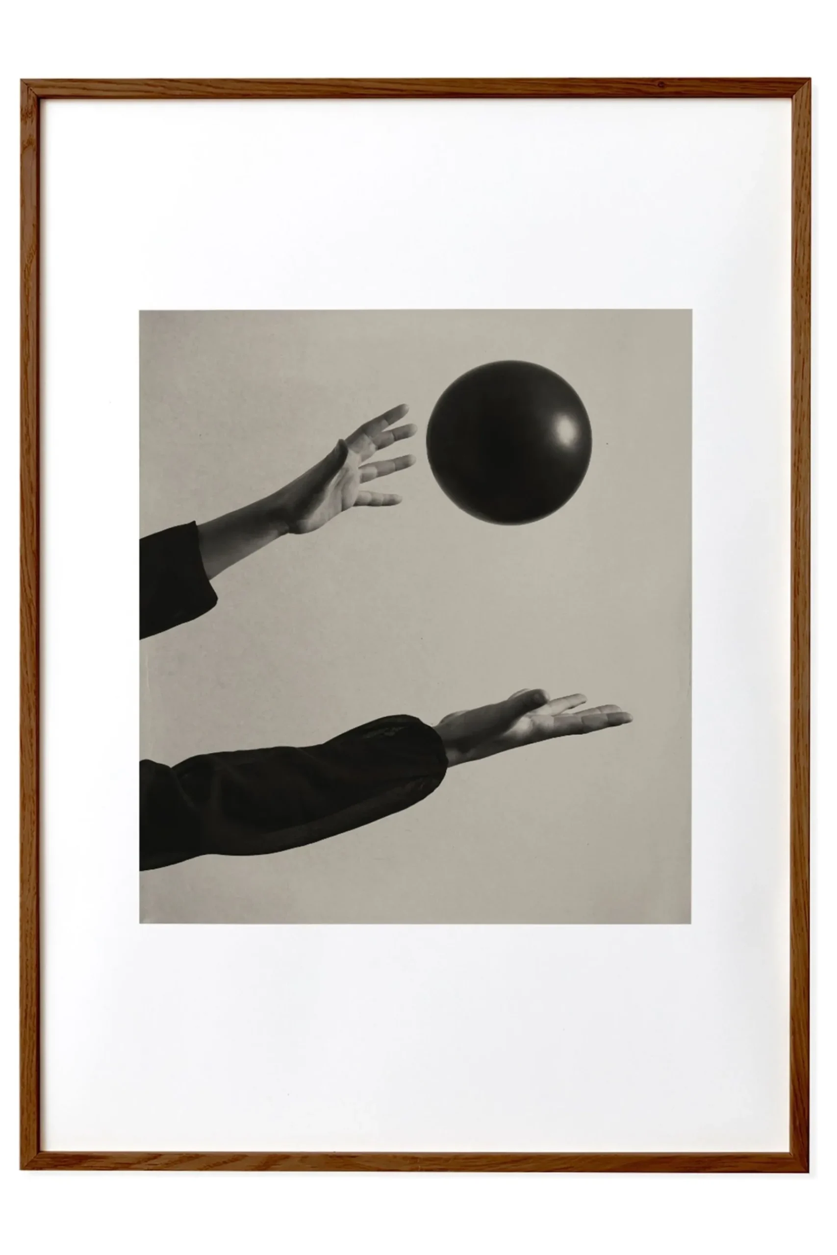 Play I Framed Wall Art Print in Dark Oak Frame*Paper Collective Cheap