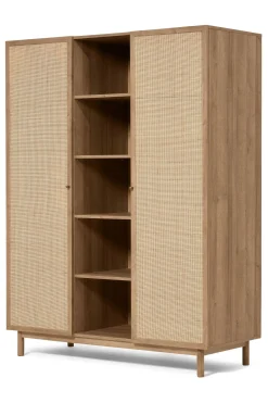 Pavia Natural Rattan Wardrobe*MADE.COM Best