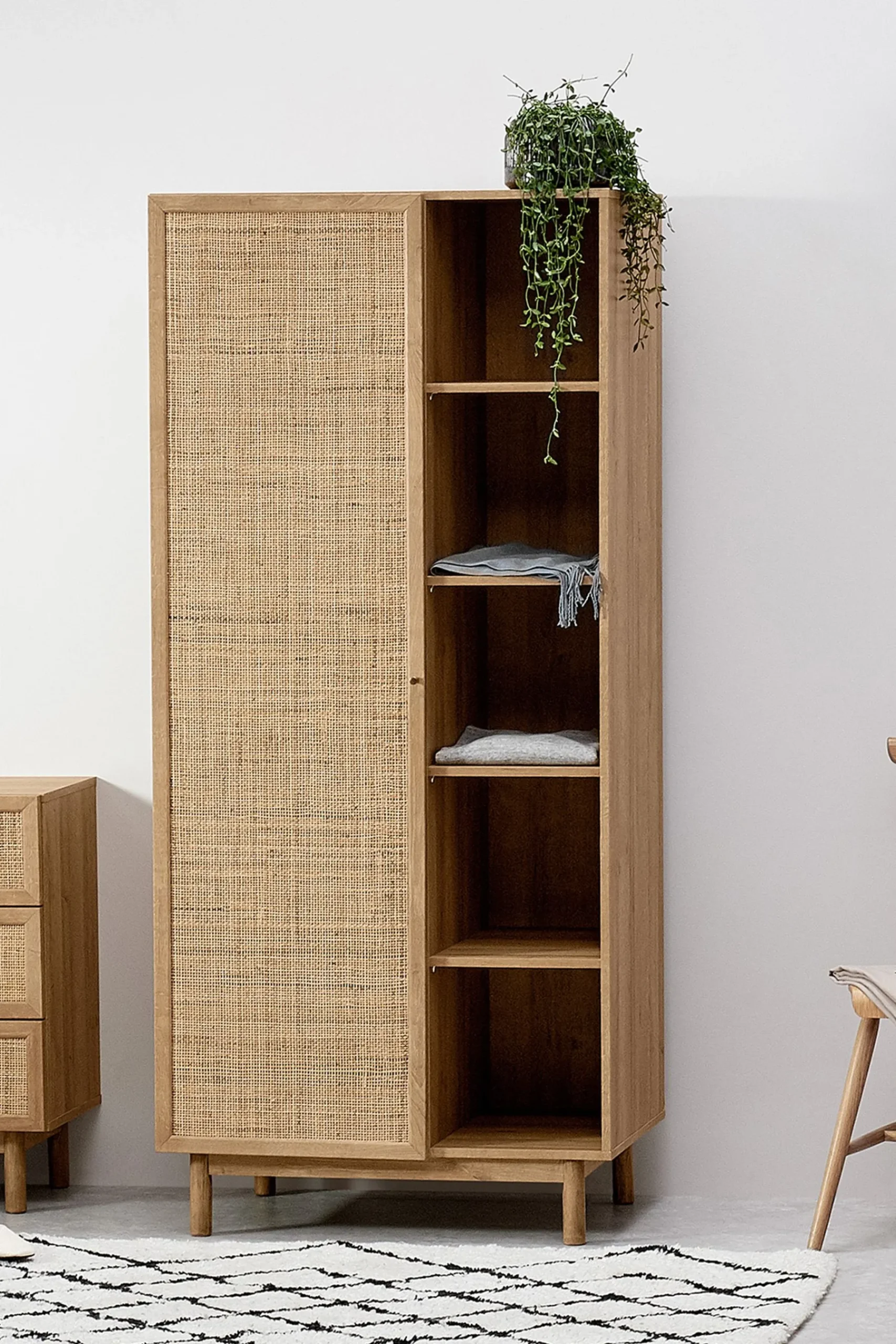 Pavia Natural Rattan Wardrobe*MADE.COM Shop
