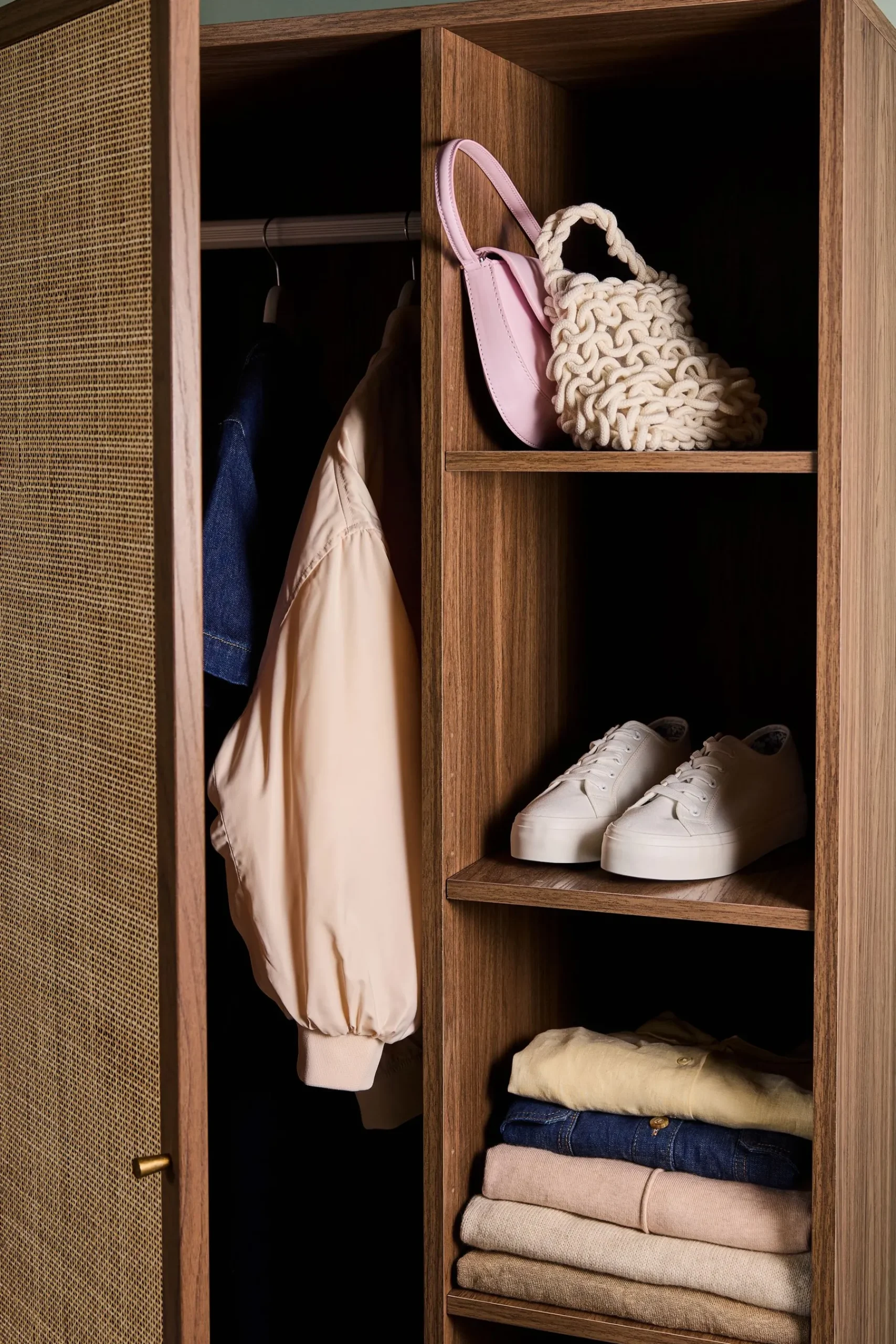 Pavia Natural Rattan Wardrobe*MADE.COM Best Sale
