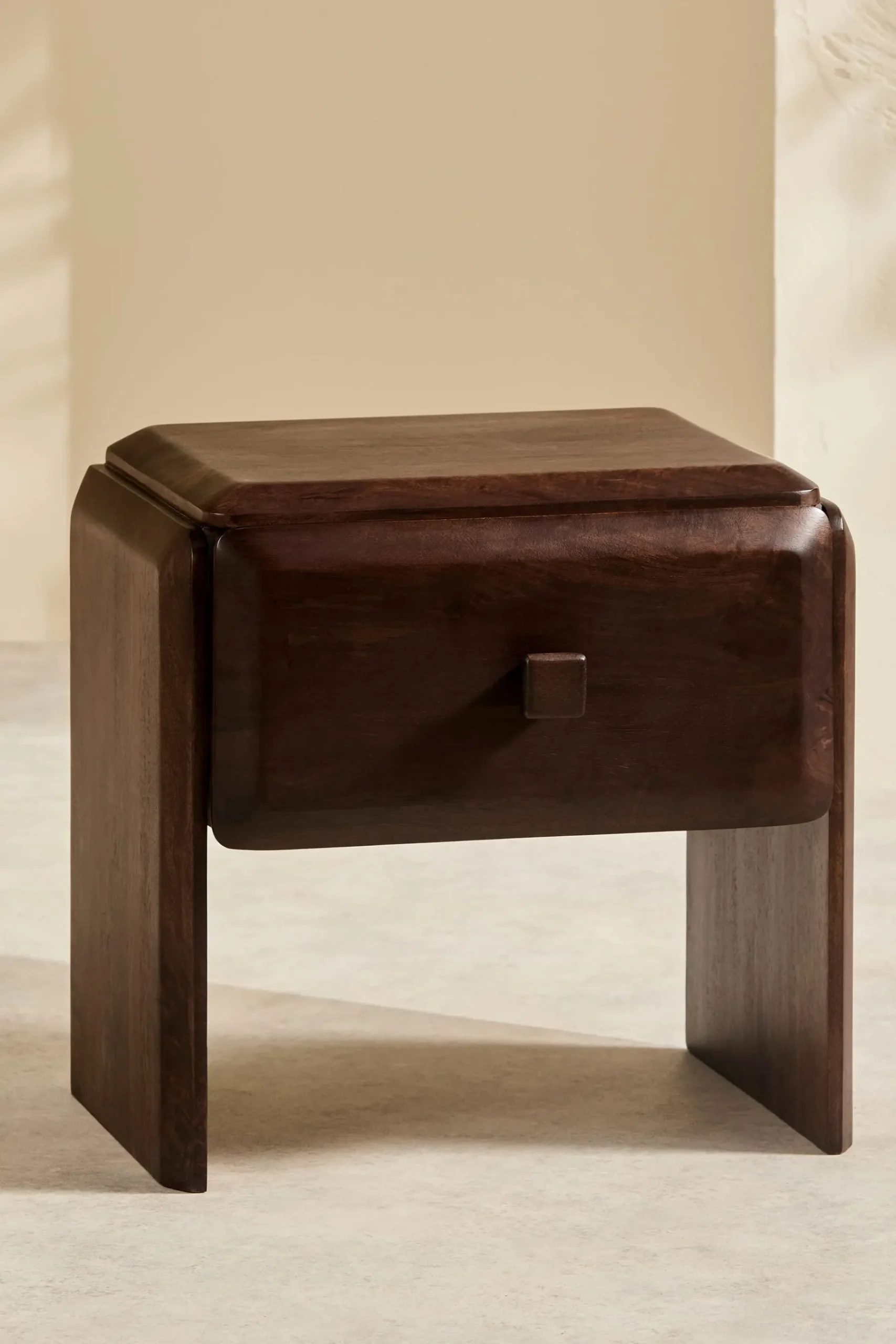 Payton Mango Wood Bedside Table*MADE.COM Clearance