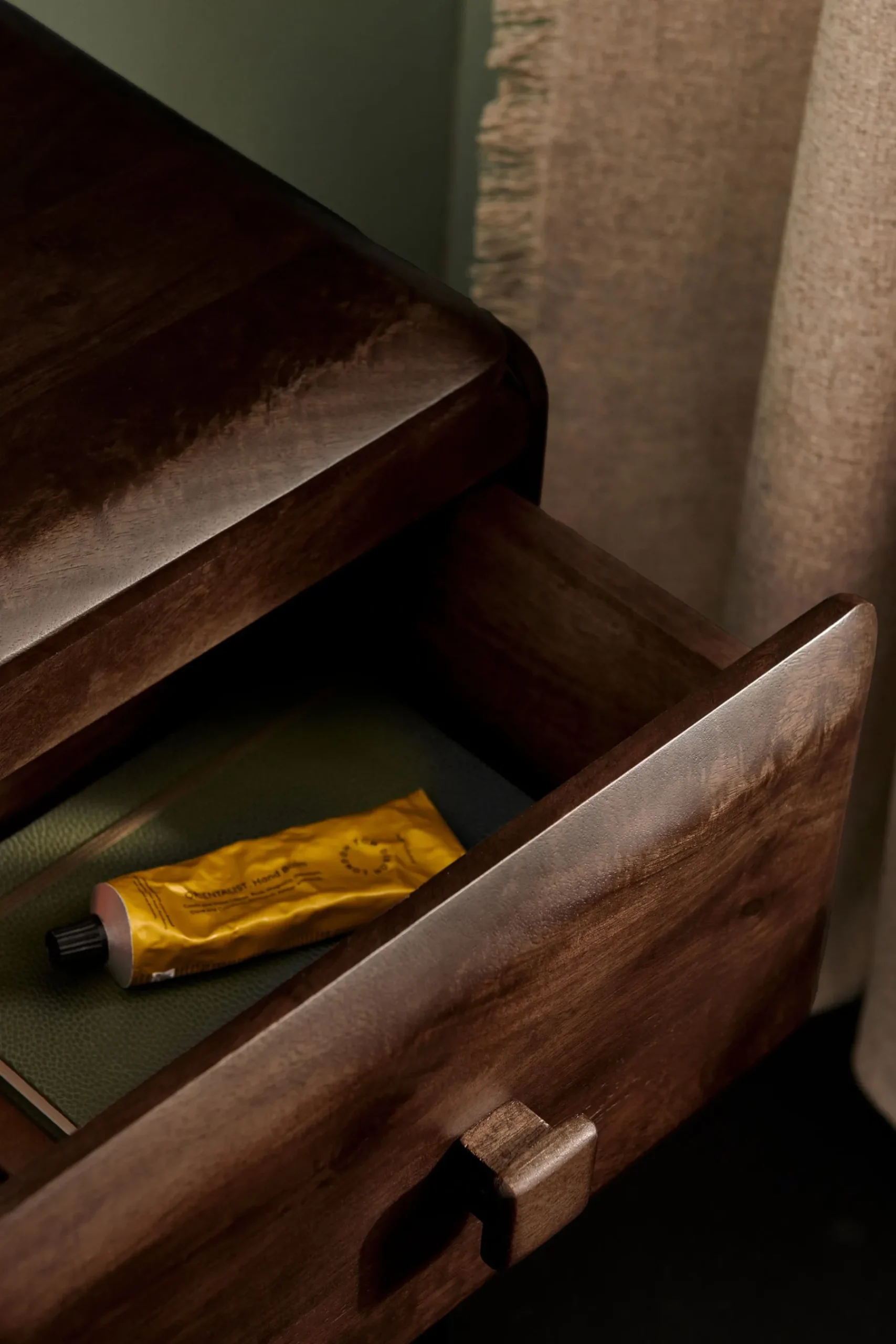 Payton Mango Wood Bedside Table*MADE.COM Clearance