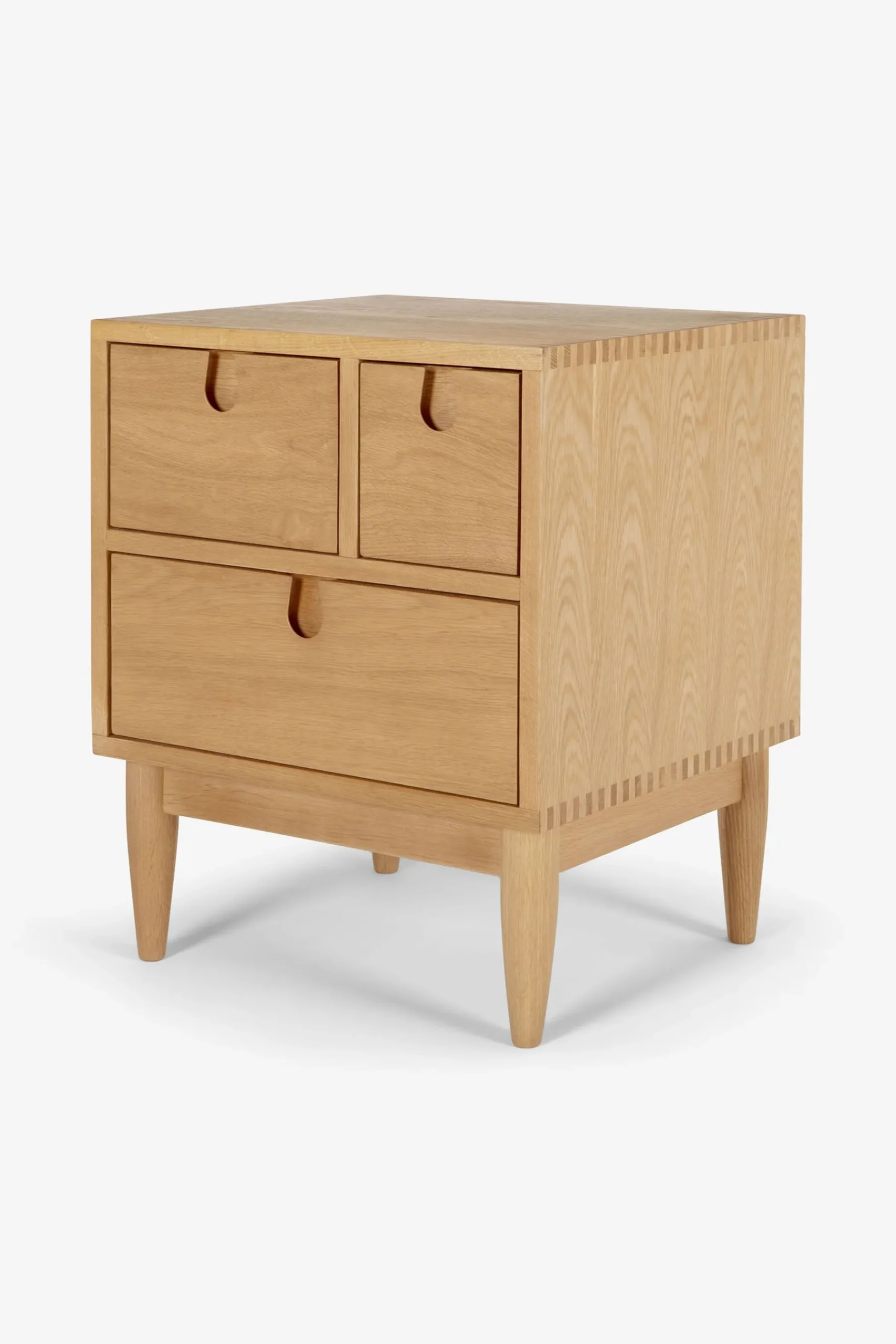 Penn 3 Drawer Bedside Table*MADE.COM Best