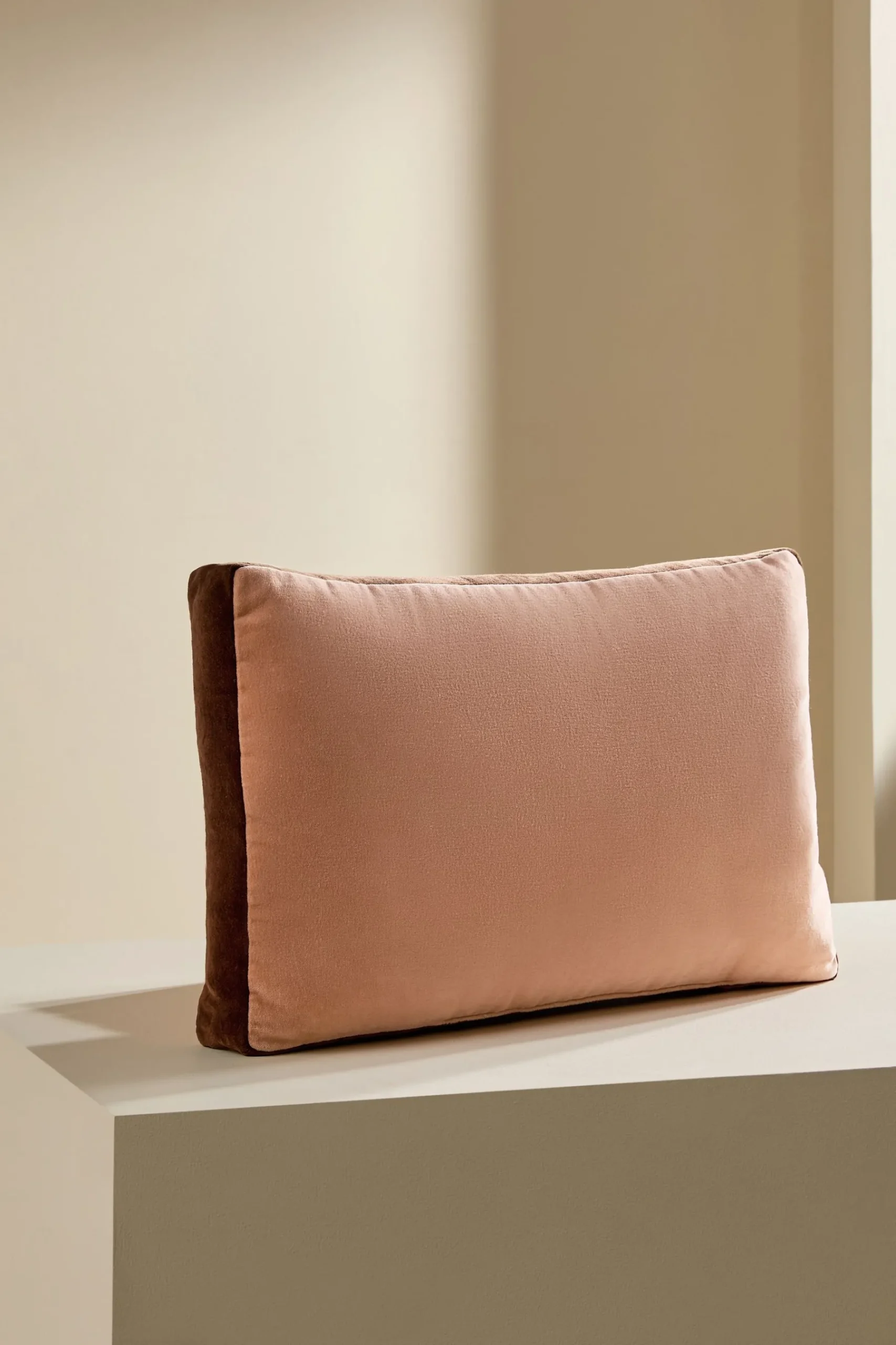 Petra Cotton Velvet Boxy Cushion*MADE.COM Cheap
