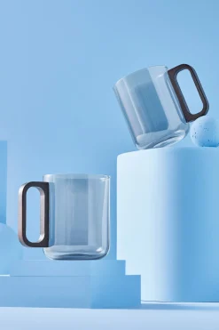 Set of 2 Declan Glass Mugs*MADE.COM Online