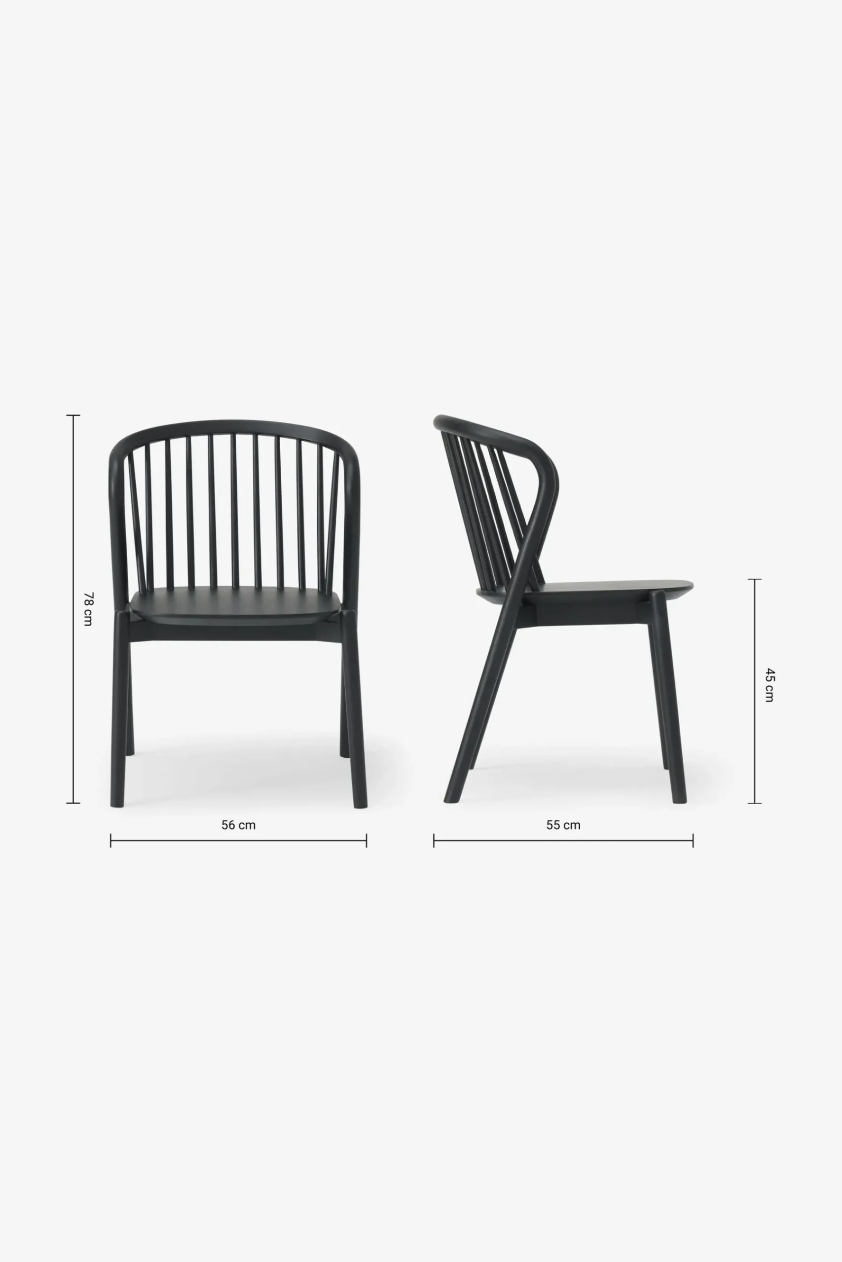 Set of 2 Tacoma Dining Chairs*MADE.COM Best
