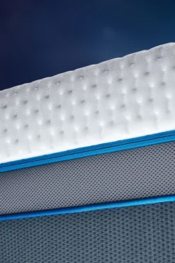 Deluxe Ultra White and Dark Grey Mattress*Simba New